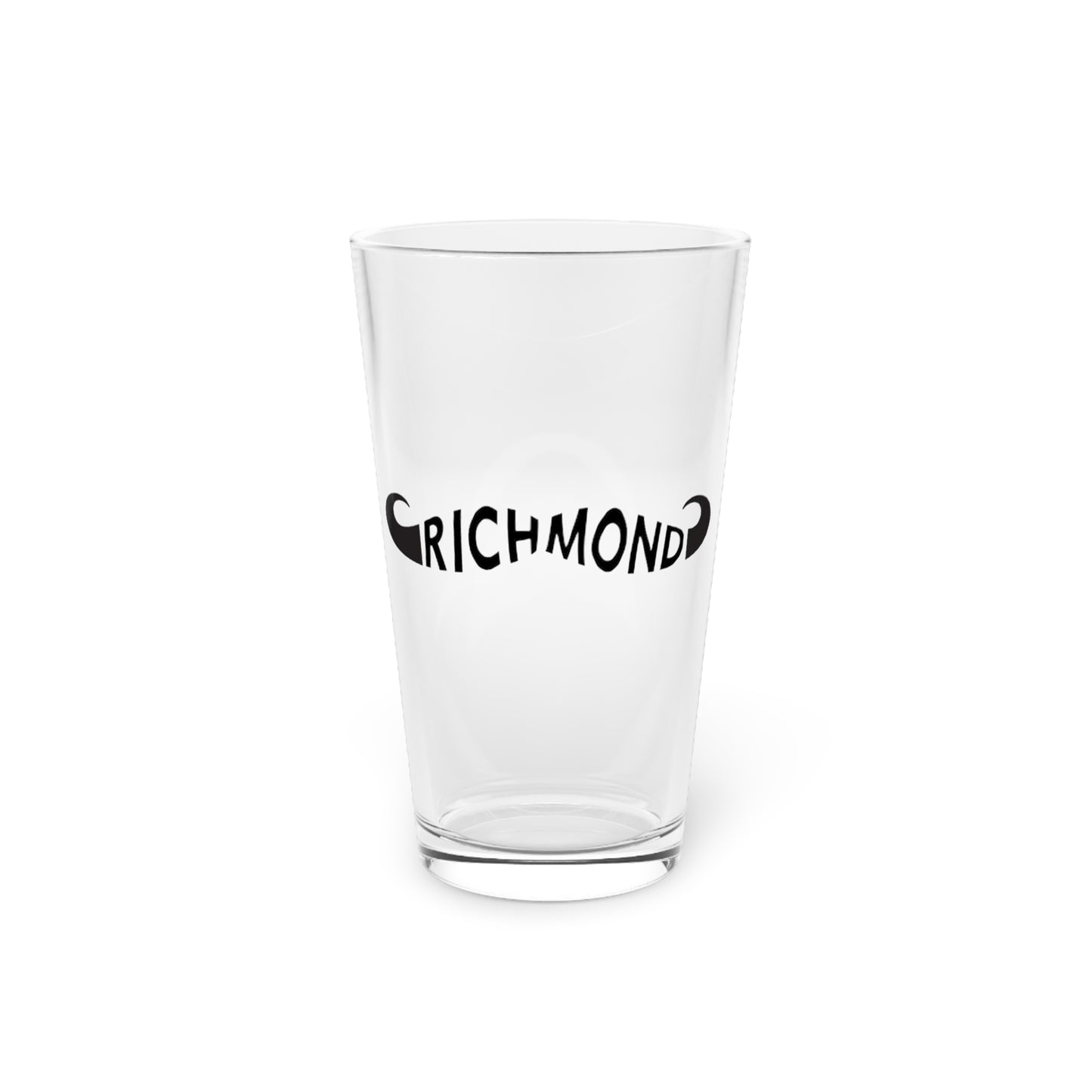 Richmond Handlebar - Pint Glass, 16oz