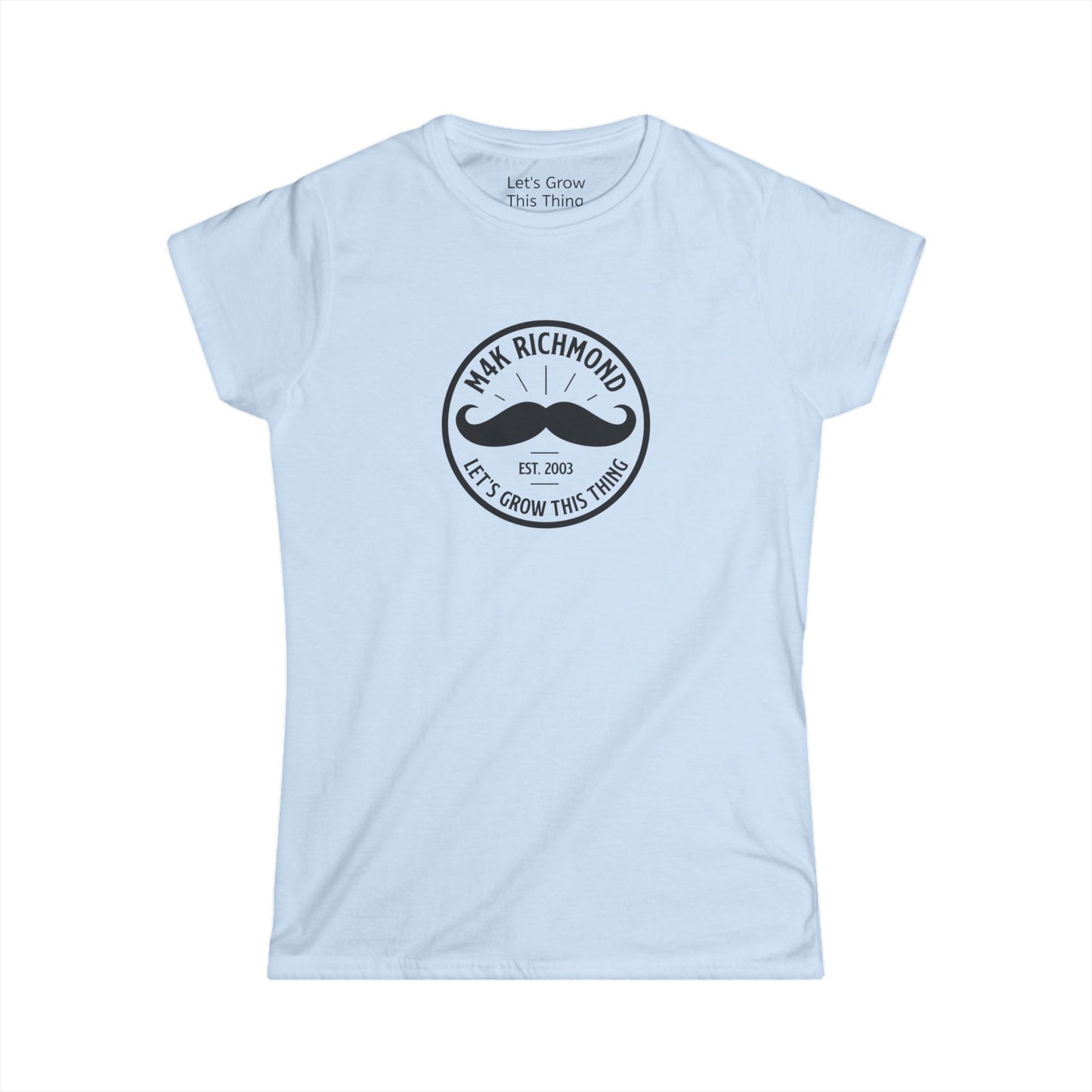 M4k Richmond Logo, Women's Softstyle Tee