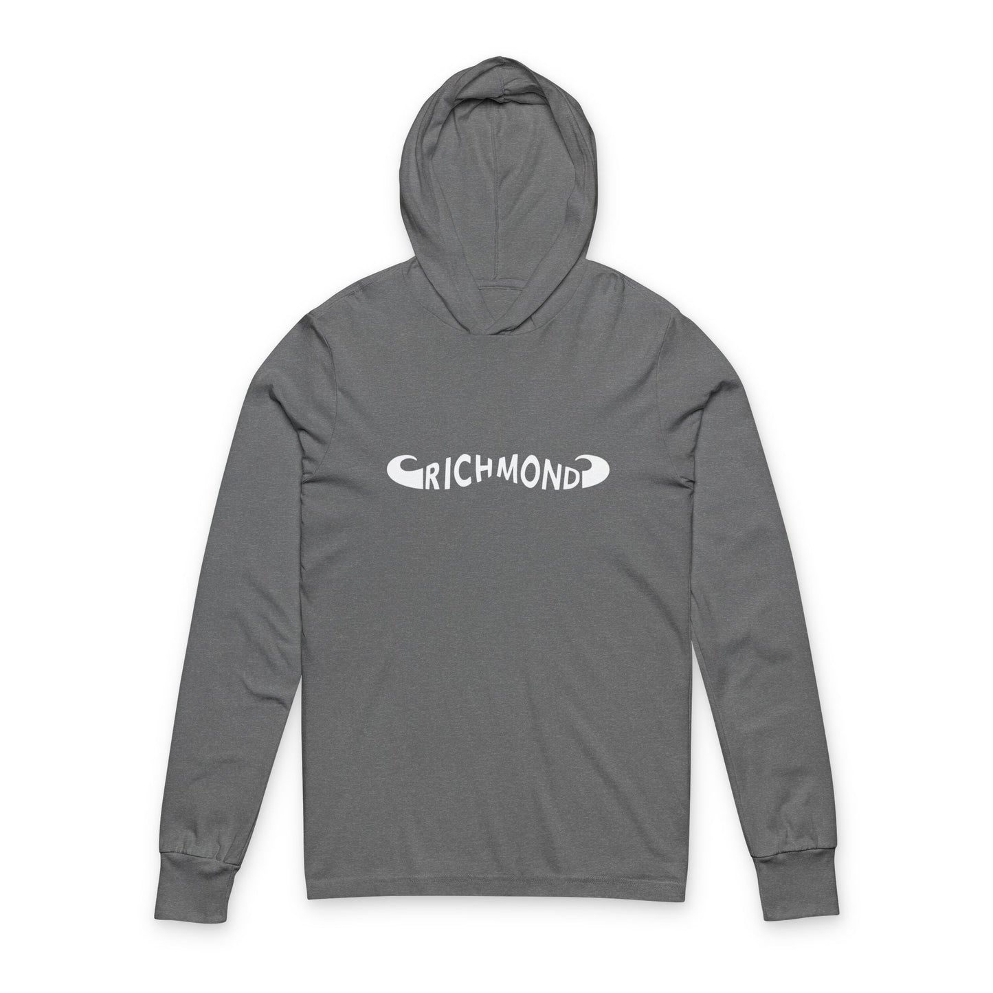Richmond Handlebar, Unisex Hooded Long Sleeve Tee