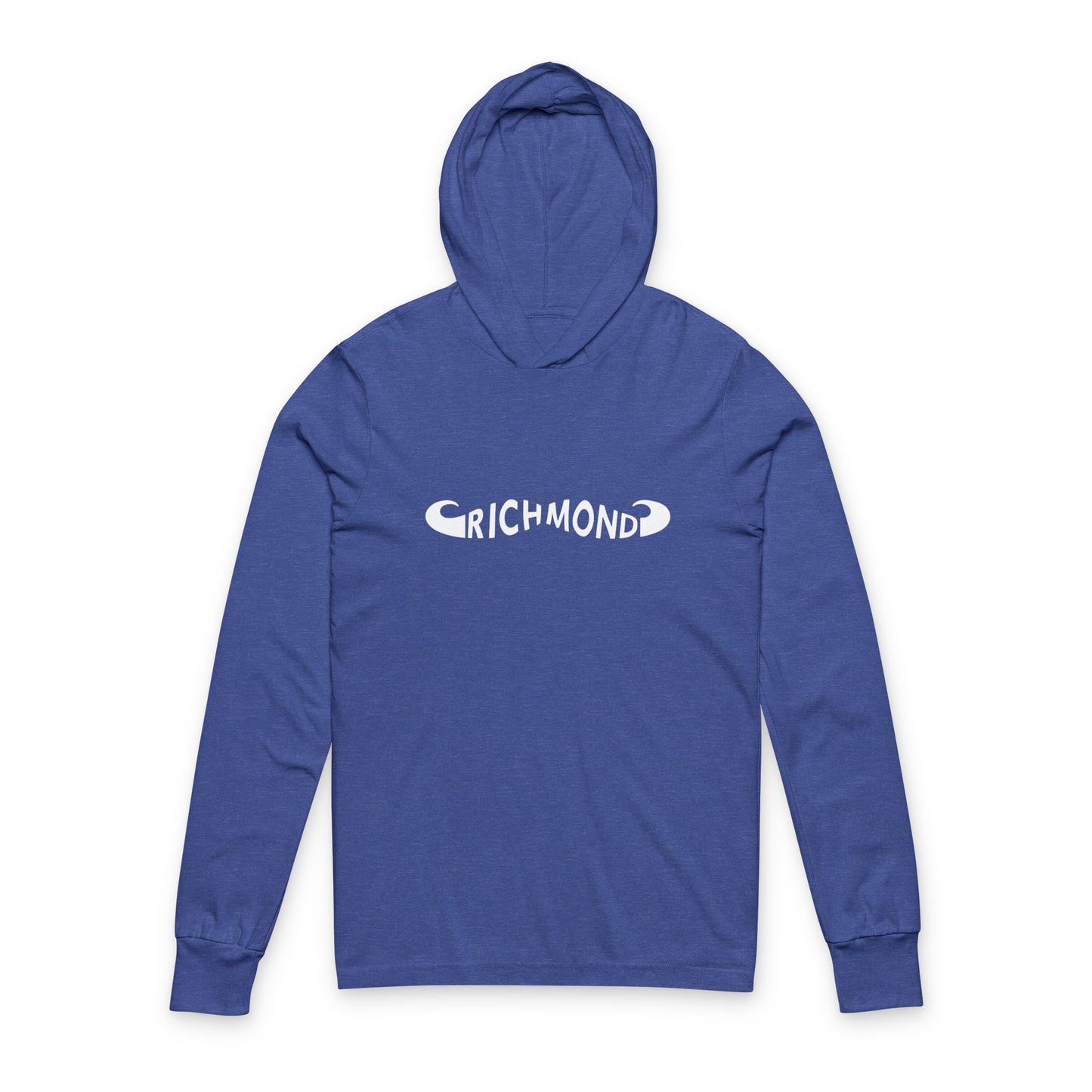 Richmond Handlebar, Unisex Hooded Long Sleeve Tee