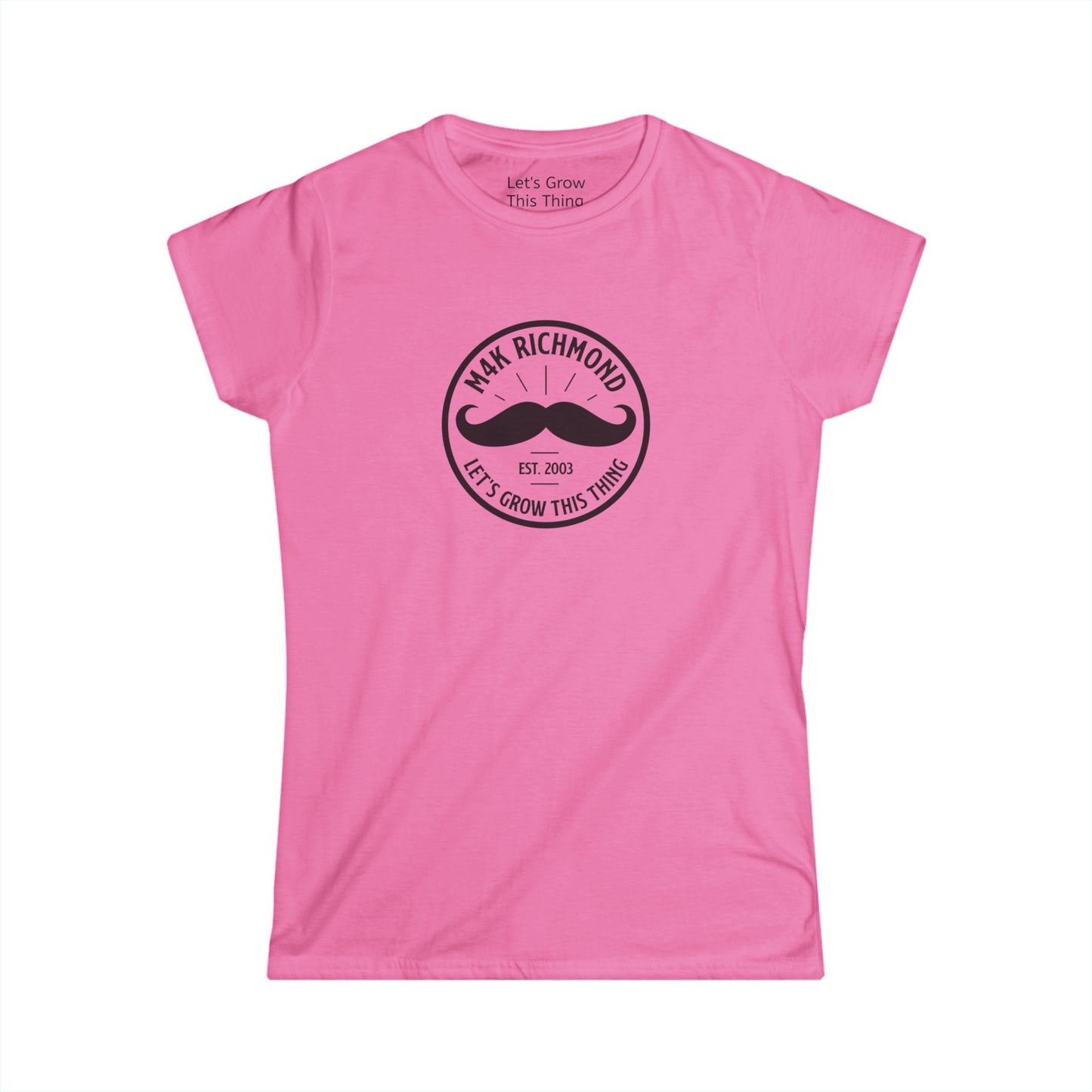 M4k Richmond Logo, Women's Softstyle Tee
